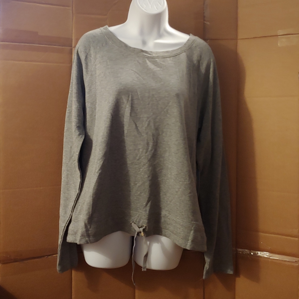 NWT Women's Athletic Works Gray Shirt, XL